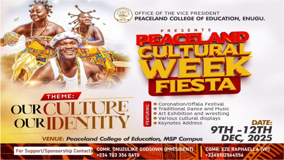 PEACELAND COLLEGE CULTURAL WEEK FIESTA LOADING....